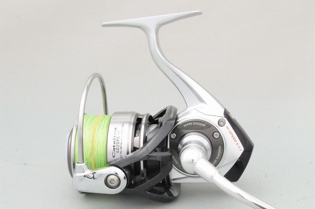 Daiwa 12 CATALINA 4020-PE-H Spinning Reel B9209 USED