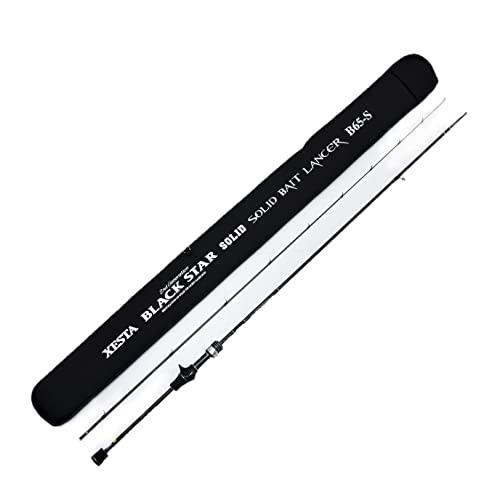 XESTA BLACK STAR Solid 2nd Generation B65-S Solid Bait Lancer Baitcasting  Rod 4573439037139